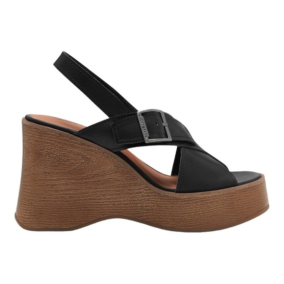Lucky Brand Delaynee Platform Wedge Slingback Sandal - Picture 8 of 9